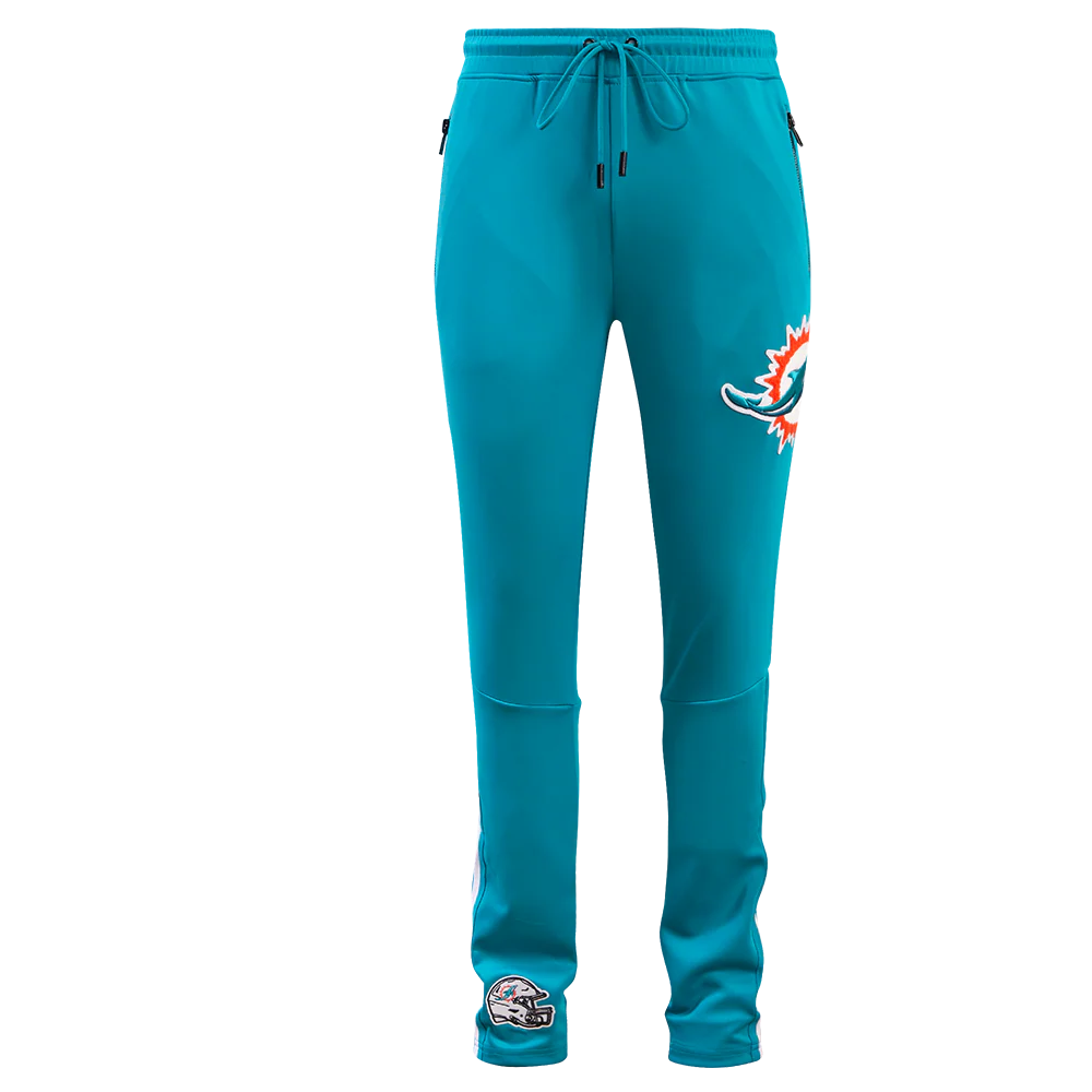 NFL MIAMI DOLPHINS CLASSIC MEN'S DK TRACK PANT (TEAL) - Image 7