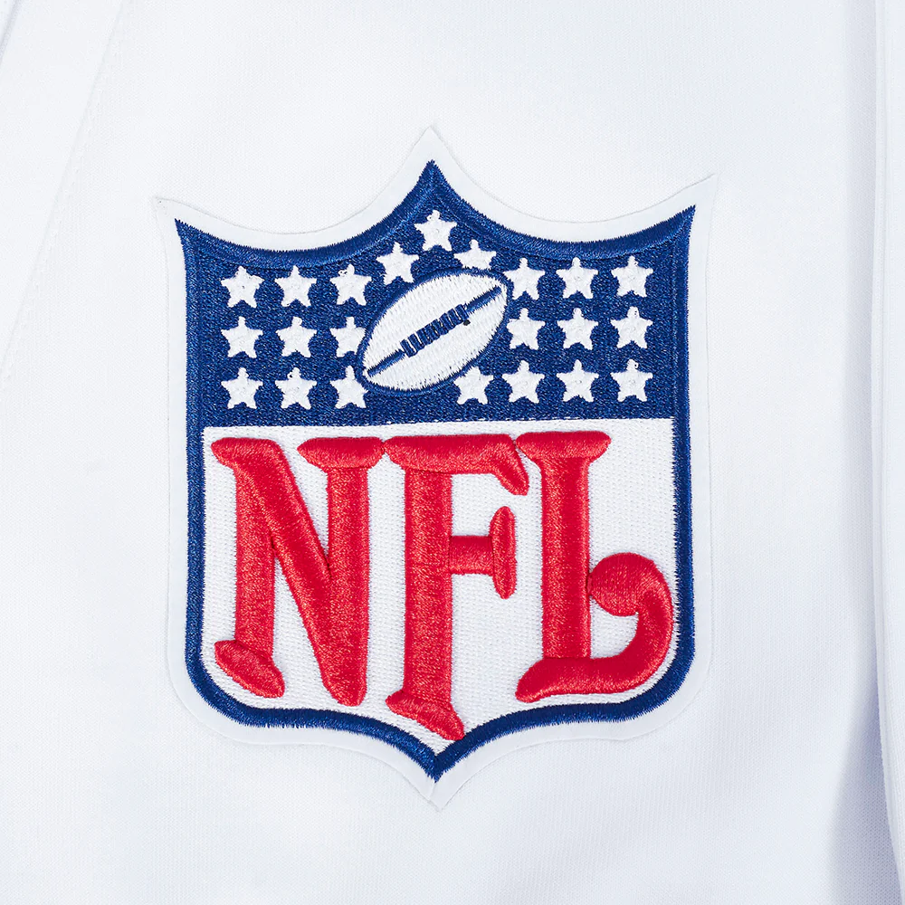 NFL MIAMI DOLPHINS PRO GAME DAY RETRO JACKET (WHITE/ TEAL/ BLACK) - Image 17