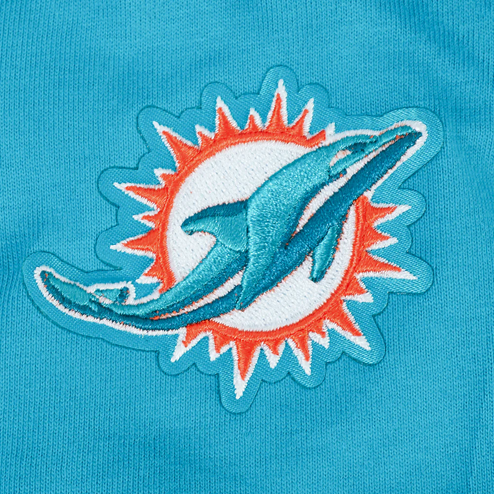 NFL MIAMI DOLPHINS CLASSIC BIG BOY'S SJ TEE (TEAL) - Image 4