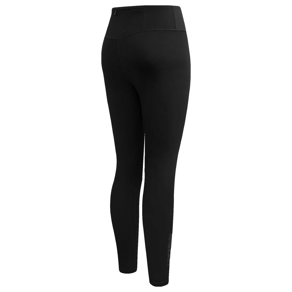 NFL MIAMI DOLPHINS NEUTRAL WOMEN'S JERSEY LEGGING (BLACK) - Image 4