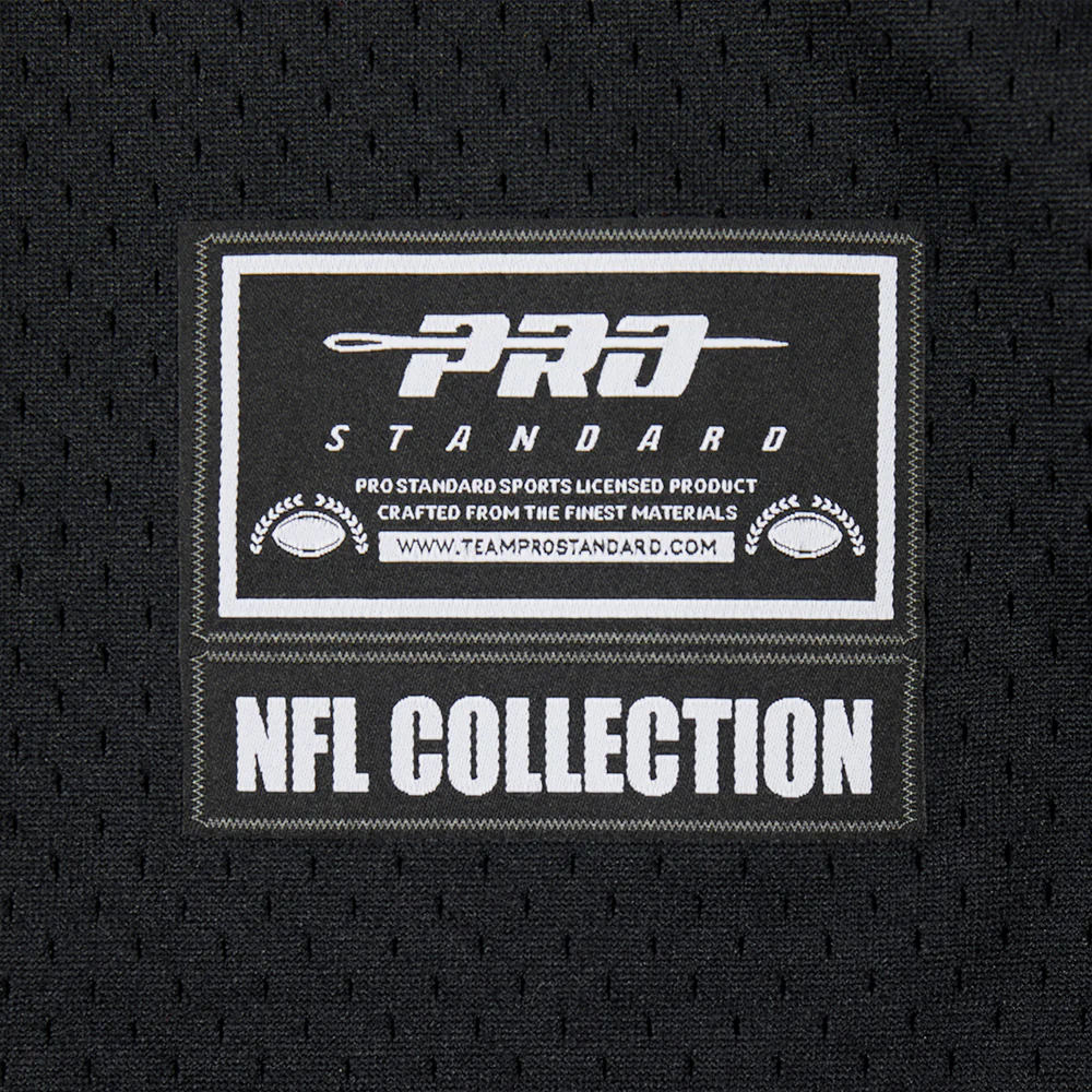 NFL MINNESOTA VIKINGS JUSTIN JEFFERSON #2 MESH BUTTON DOWN SHIRT (BLACK/PURPLE) - Image 5