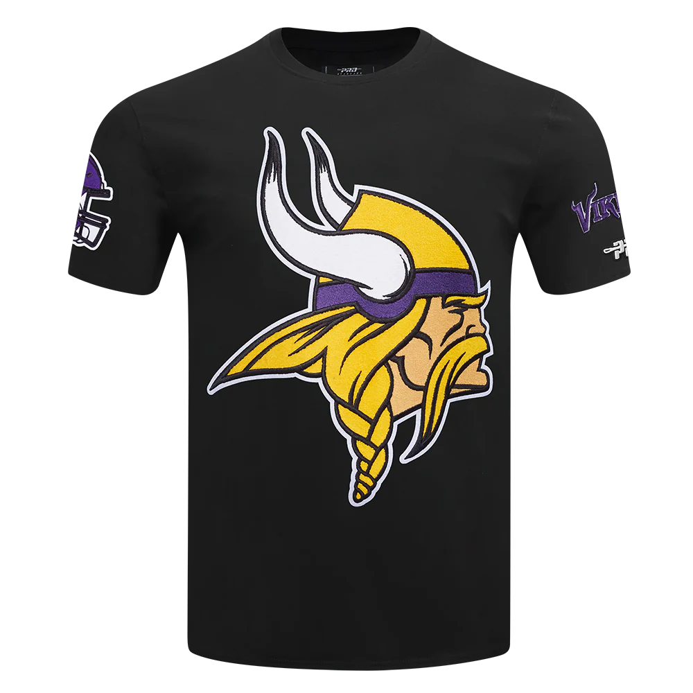 NFL MINNESOTA VIKINGS MASHUP MEN'S TEE (BLACK)