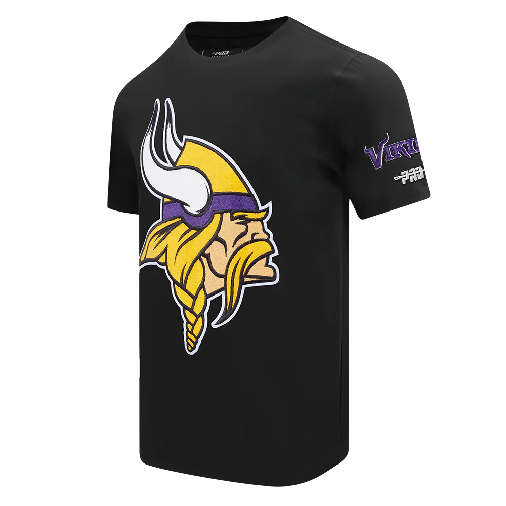 NFL MINNESOTA VIKINGS MASHUP MEN'S TEE (BLACK) - Image 2