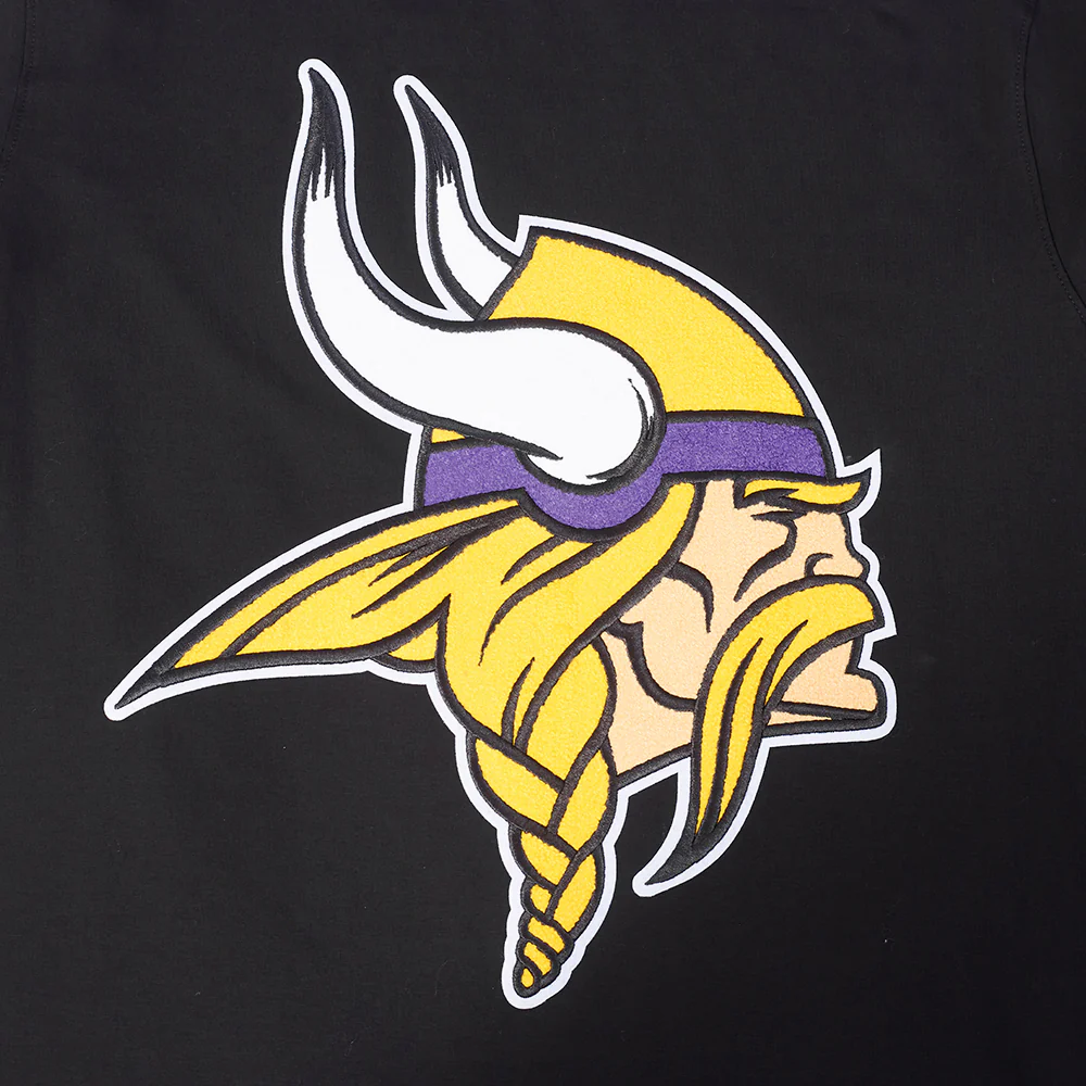 NFL MINNESOTA VIKINGS MASHUP MEN'S TEE (BLACK) - Image 7