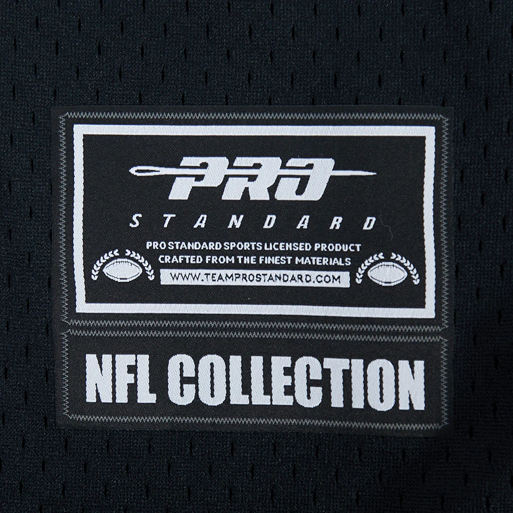 NFL MINNESOTA VIKINGS JJ MCCARTHY #9 CLASSIC MESH PNN MEN'S MESH BUTTON DOWN SHIRT (BLACK/PURPLE) - Image 7