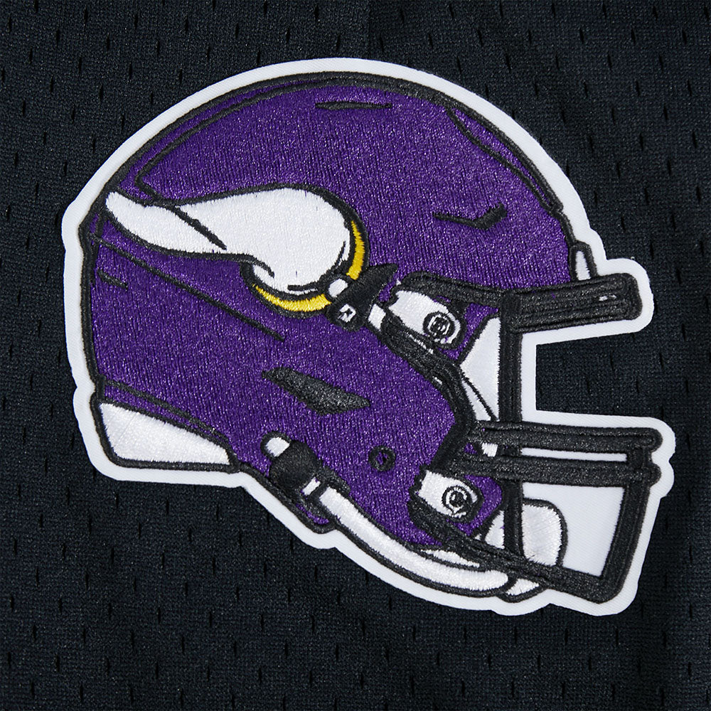 NFL MINNESOTA VIKINGS CLASSIC MESH MEN'S SHORT (BLACK/PURPLE) - Image 10