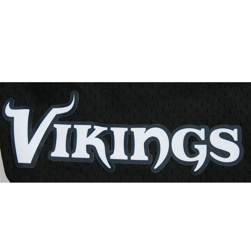 NFL MINNESOTA VIKINGS CLASSIC MESH MEN'S SHORT (BLACK/PURPLE) - Image 9
