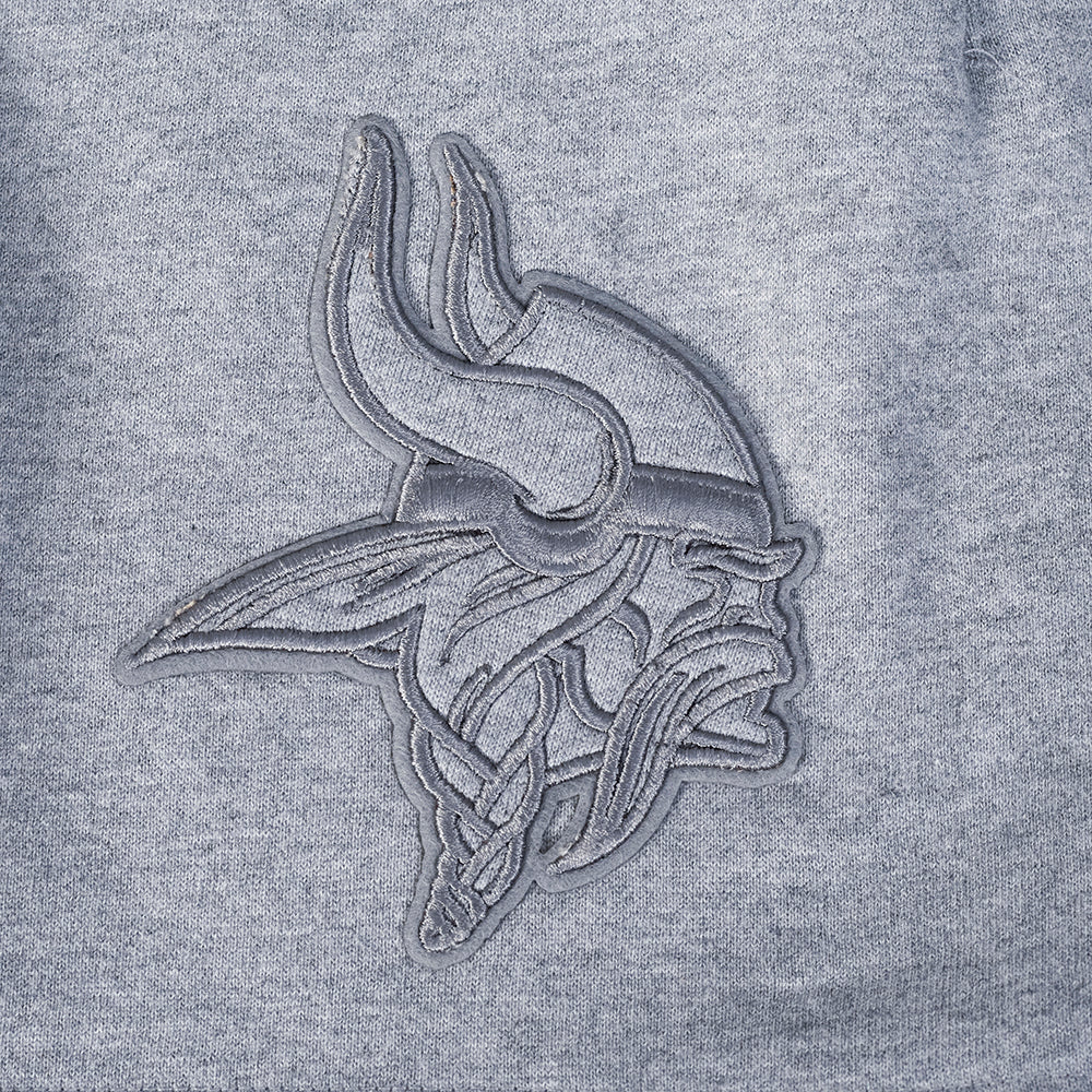 NFL MINNESOTA VIKINGS NEUTRAL MEN'S SHORT (DARK HEATHER GRAY) - Image 5