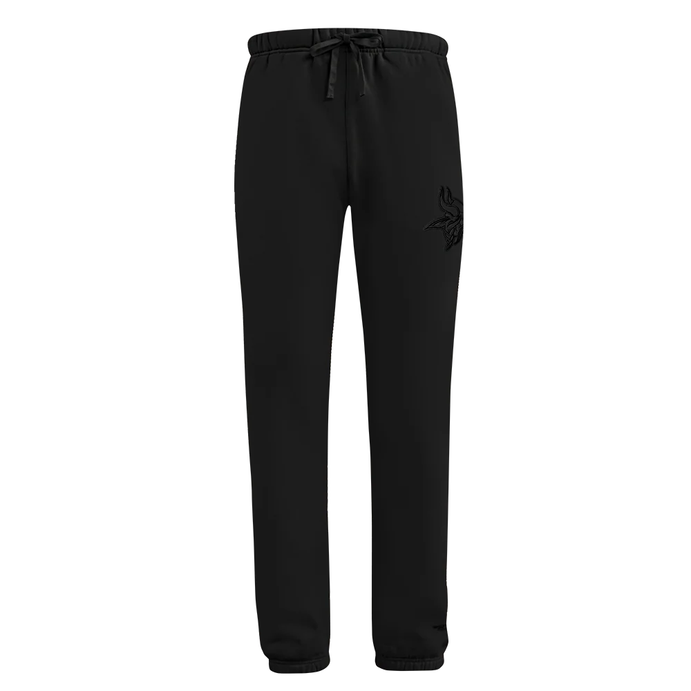 NFL MINNESOTA VIKINGS NEUTRAL MEN'S SWEATPANT (BLACK) - Image 2