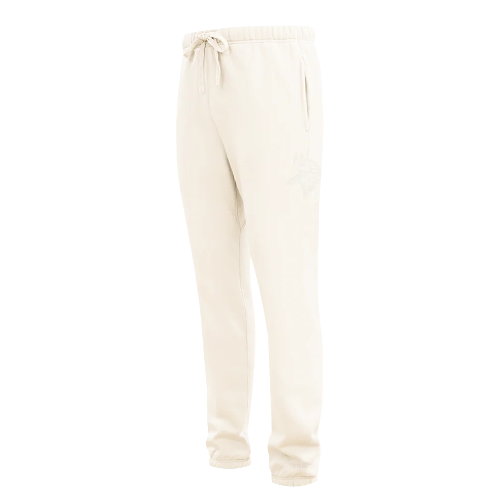 NFL MINNESOTA VIKINGS NEUTRAL MEN'S SWEATPANT (EGGSHELL)