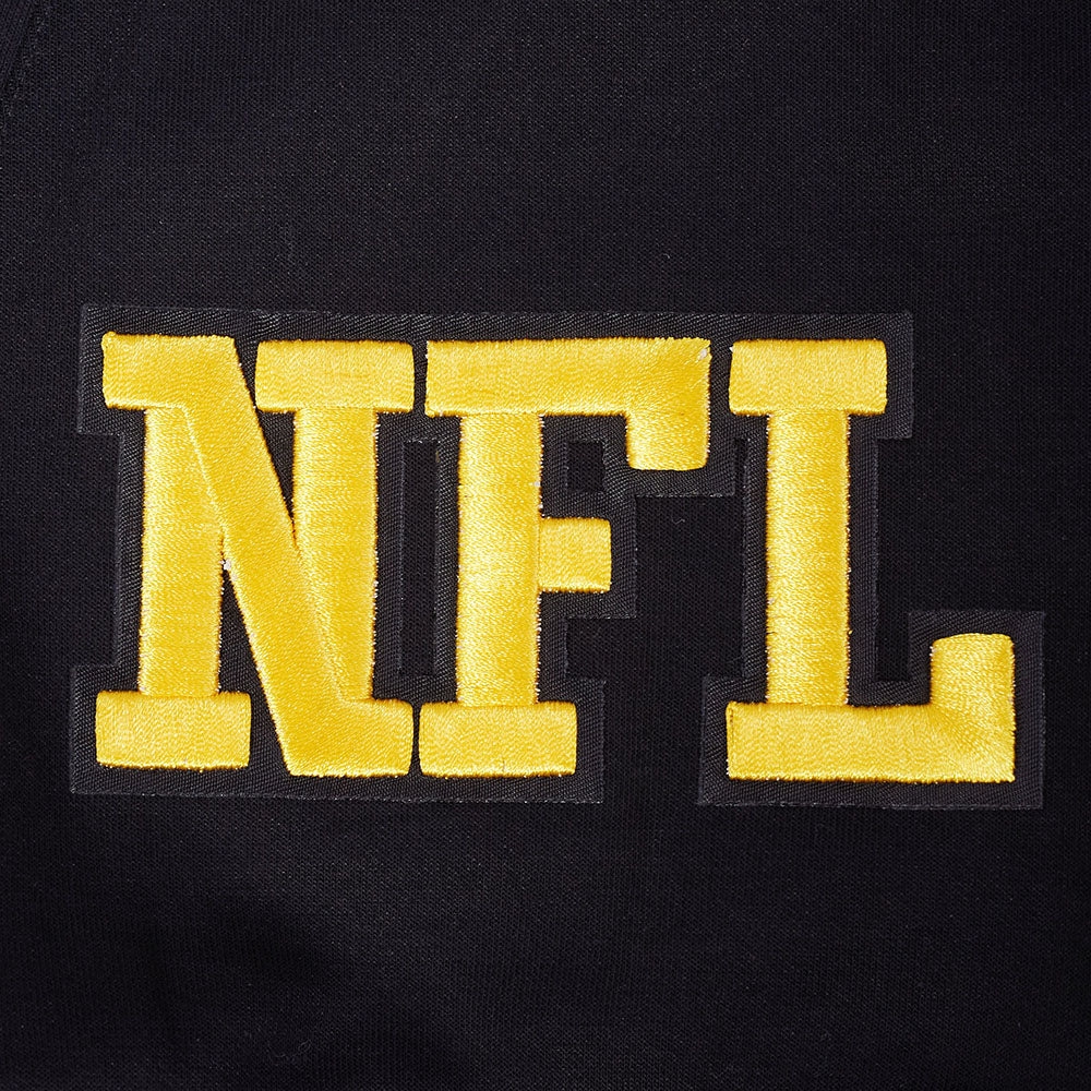 NFL MINNESOTA VIKINGS PRO GAME DAY MEN'S DBL KNIT JACKET (BLACK/PURPLE/YELLOW) - Image 16
