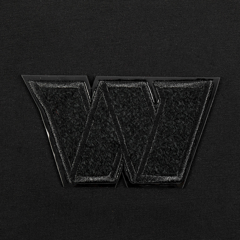 NFL MINNESOTA VIKINGS TRIPLE BLACK WOMEN'S SINGLE JERSEY BOXY TEE (TRIPLE BLACK WOMEN'S) - Image 5