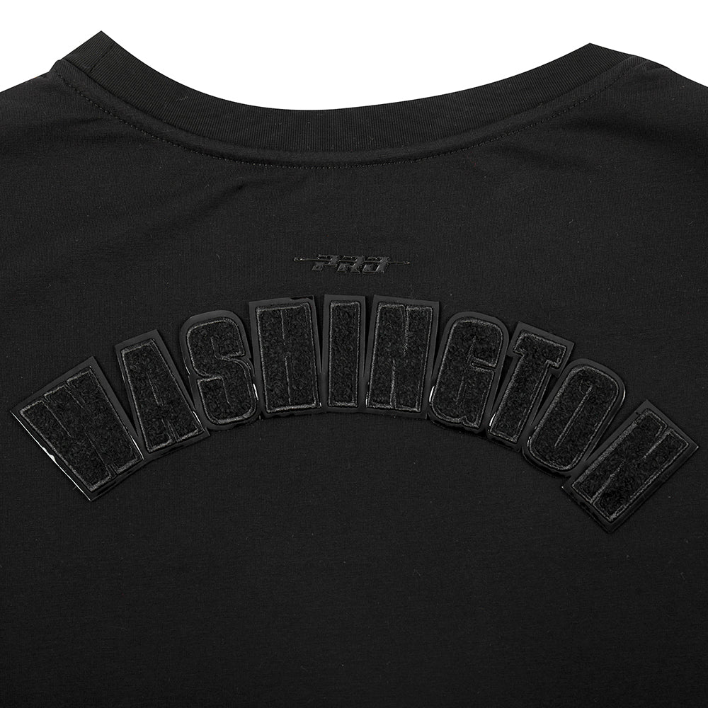 NFL MINNESOTA VIKINGS TRIPLE BLACK WOMEN'S SINGLE JERSEY BOXY TEE (TRIPLE BLACK WOMEN'S) - Image 7