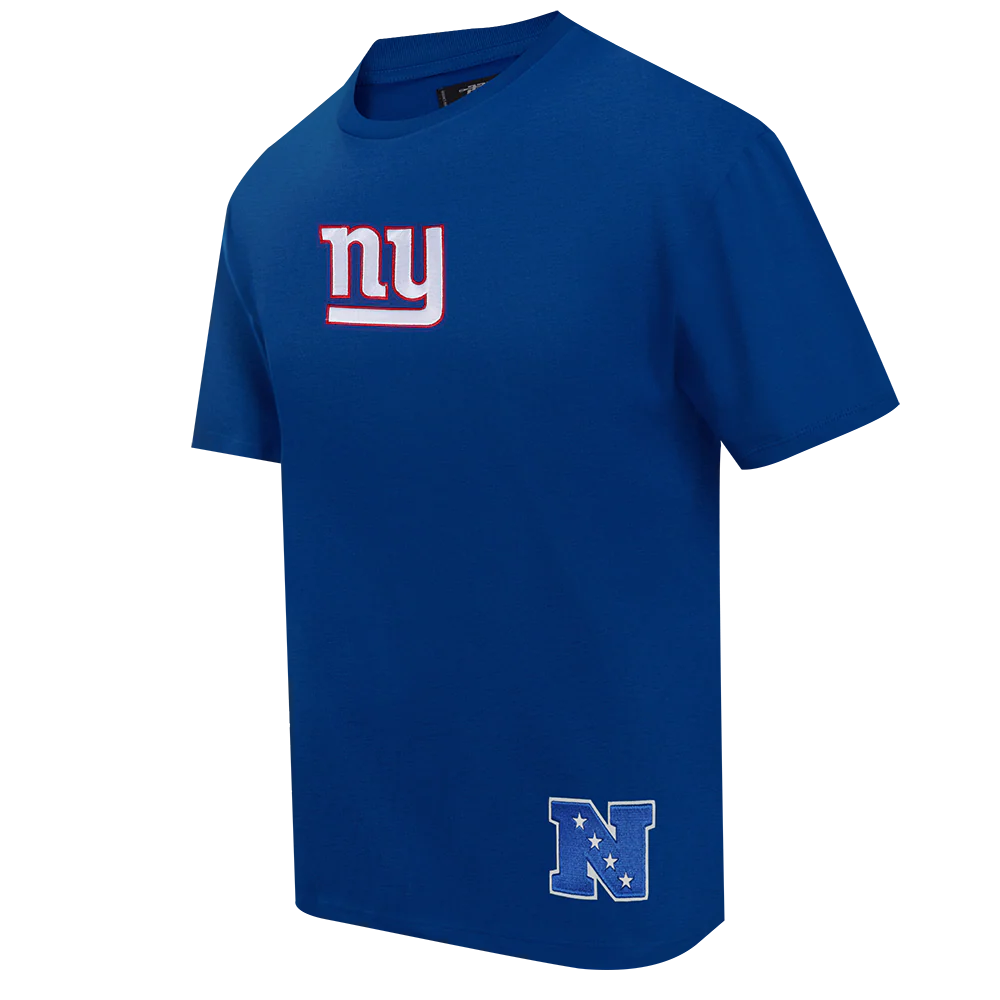 NFL NEW YORK GIANTS WINGSPAN MEN'S DROP SHOULDER TEE (DODGER BLUE) - Image 5