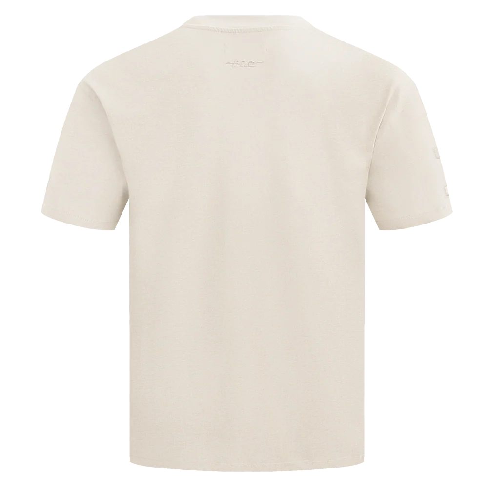 NFL NEW YORK GIANTS NEUTRAL DROP SHOULDER MEN'S TEE (EGGSHELL) - Image 4