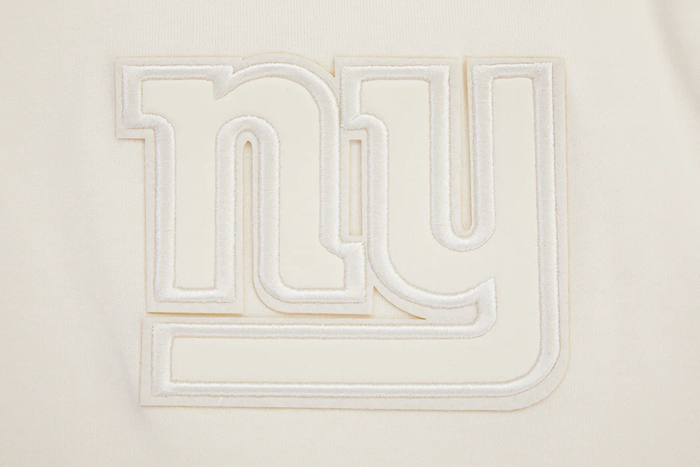 NFL NEW YORK GIANTS NEUTRAL DROP SHOULDER MEN'S TEE (EGGSHELL) - Image 6