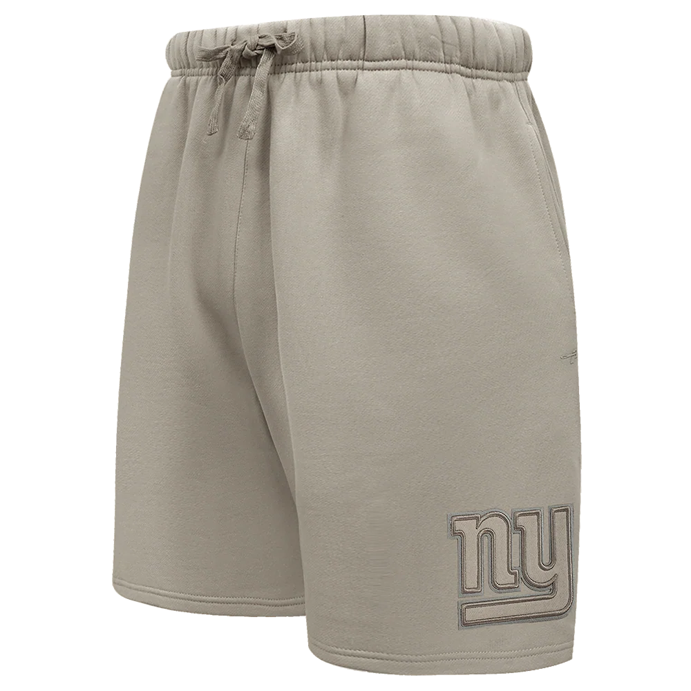 NFL NEW YORK GIANTS NEUTRAL MEN'S FLC SHORT (TAUPE)