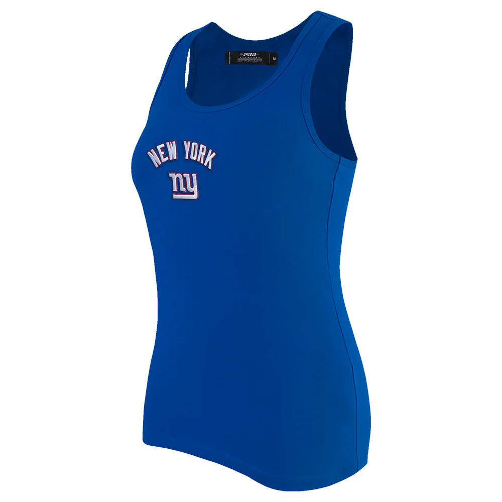 NFL NEW YORK GIANTS CLASSIC WOMEN'S RELAXED FIT RACERBACK (DODGER BLUE) - Image 2