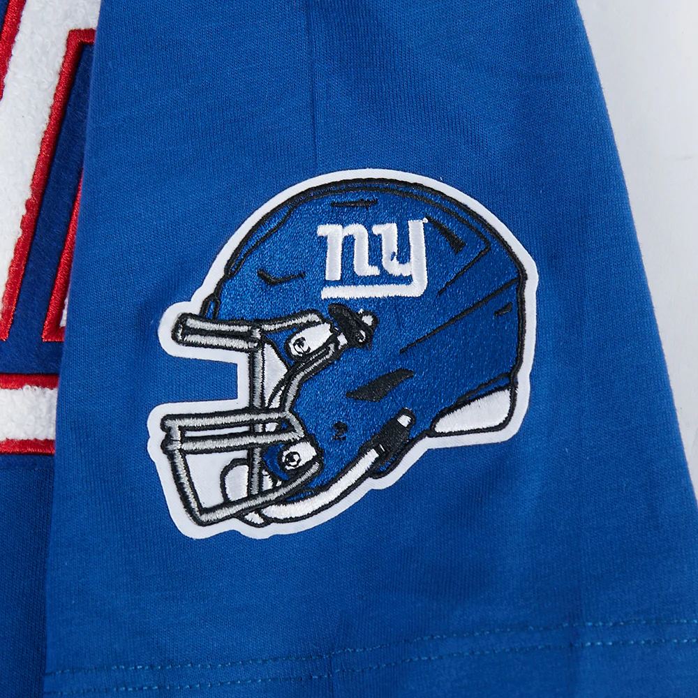 NFL NEW YORK GIANTS CLASSIC BIG BOY'S SJ TEE (DODGER BLUE) - Image 6