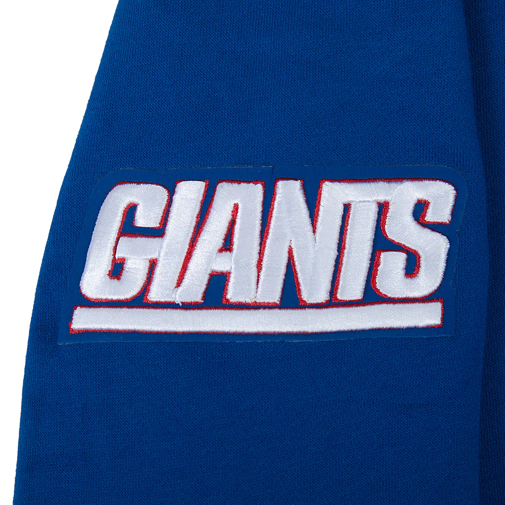 NFL NEW YORK GIANTS CLASSIC BIG BOYS FLEECE PULLOVER HOODIE (DODGER BLUE) - Image 3