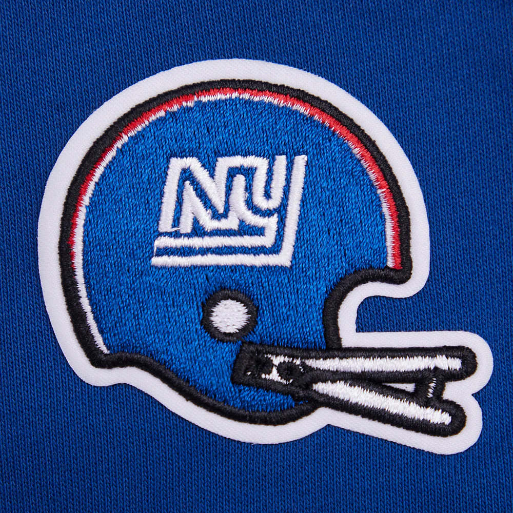 NFL NEW YORK GIANTS RETRO CLASSIC WOMEN'S RIB CREWNECK (DODGER BLUE) - Image 7