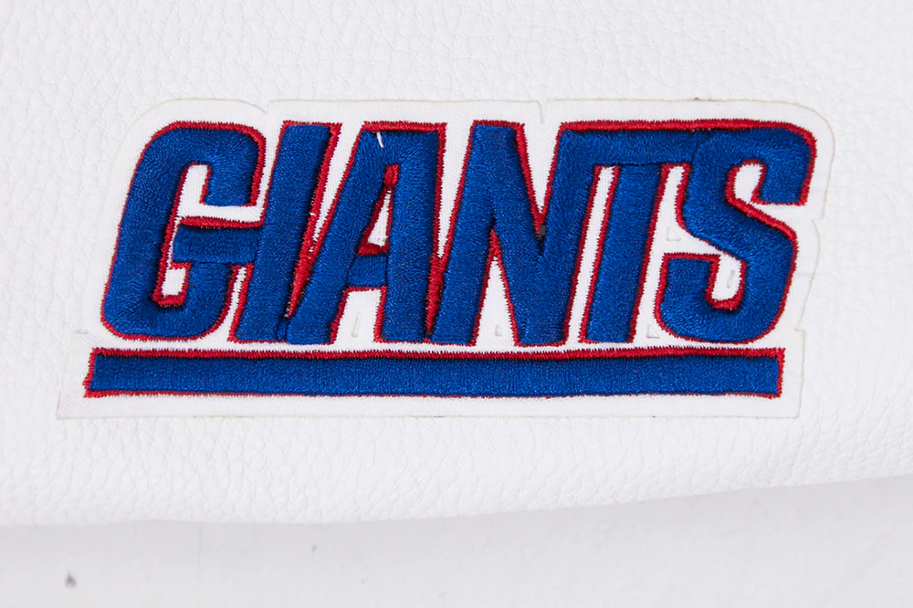 NFL NEW YORK GIANTS CLASSIC WOMEN'S WOOL VARSITY JACKET (DODGER BLUE/WHITE) - Image 8