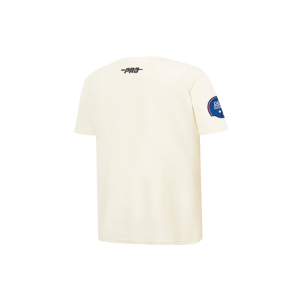 NFL NEW YORK GIANTS RETRO CLASSIC TODDLER BOY'S SS TEE (EGGSHELL) - Image 4