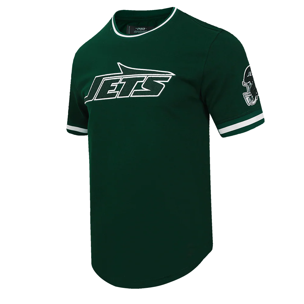 NFL NEW YORK JETS CLASSIC CHENILLE MEN'S TEE (FOREST GREEN) - Image 2