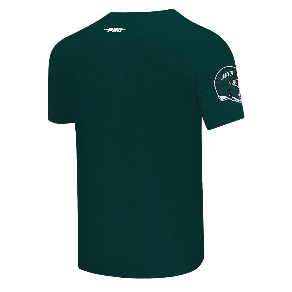 NFL NEW YORK JETS OLD ENGLISH MEN'S TEE (FOREST GREEN) - Image 4