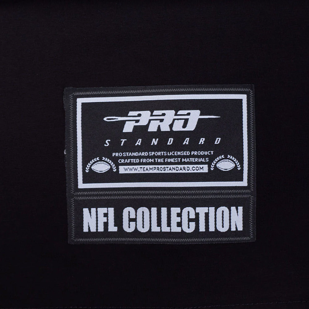 NFL NEW YORK JETS CLASSIC MESH MEN'S SJ STRIPED TEE (BLACK) - Image 7