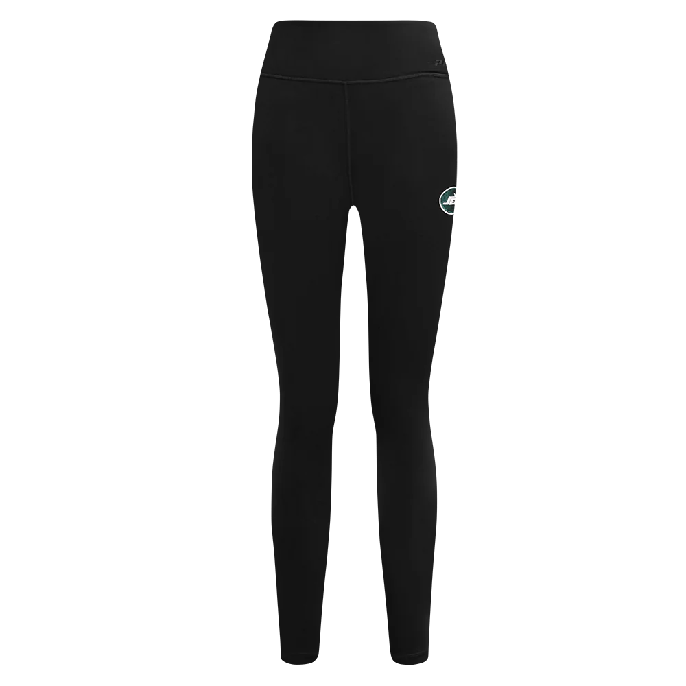 NFL NEW YORK JETS CLASSIC WOMEN'S JERSEY LEGGING (BLACK) - Image 2