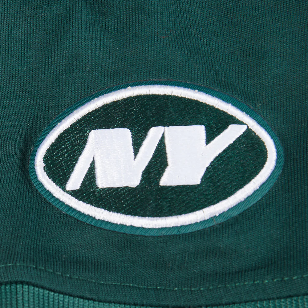 NFL NEW YORK JETS CLASSIC LITTLE BOYS SHORT SLEEVE STRIPED RIB TEE (FOREST GREEN) - Image 5