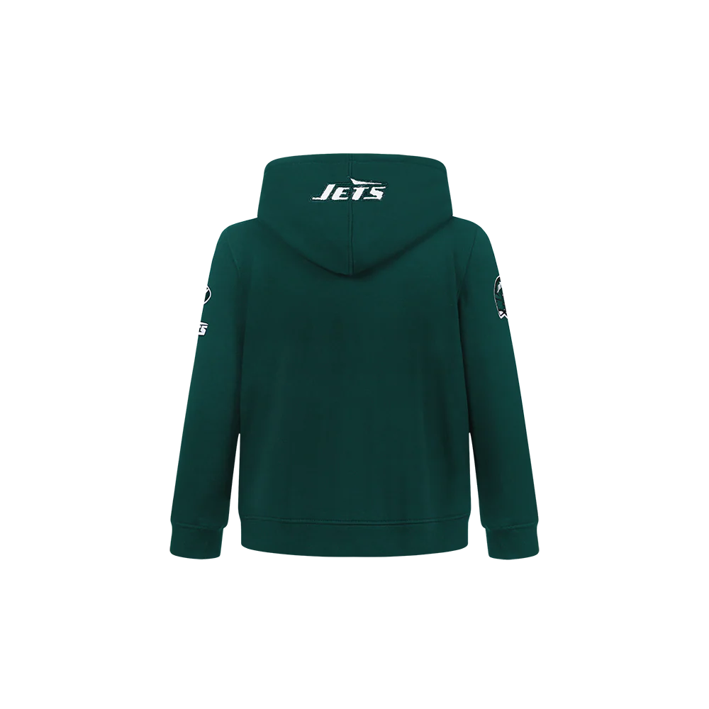 NFL NEW YORK JETS CLASSIC TODDLER BOYS FLEECE PULLOVER HOODIE (FOREST GREEN) - Image 3