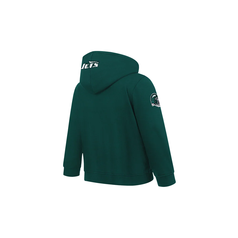 NFL NEW YORK JETS CLASSIC TODDLER BOYS FLEECE PULLOVER HOODIE (FOREST GREEN) - Image 4