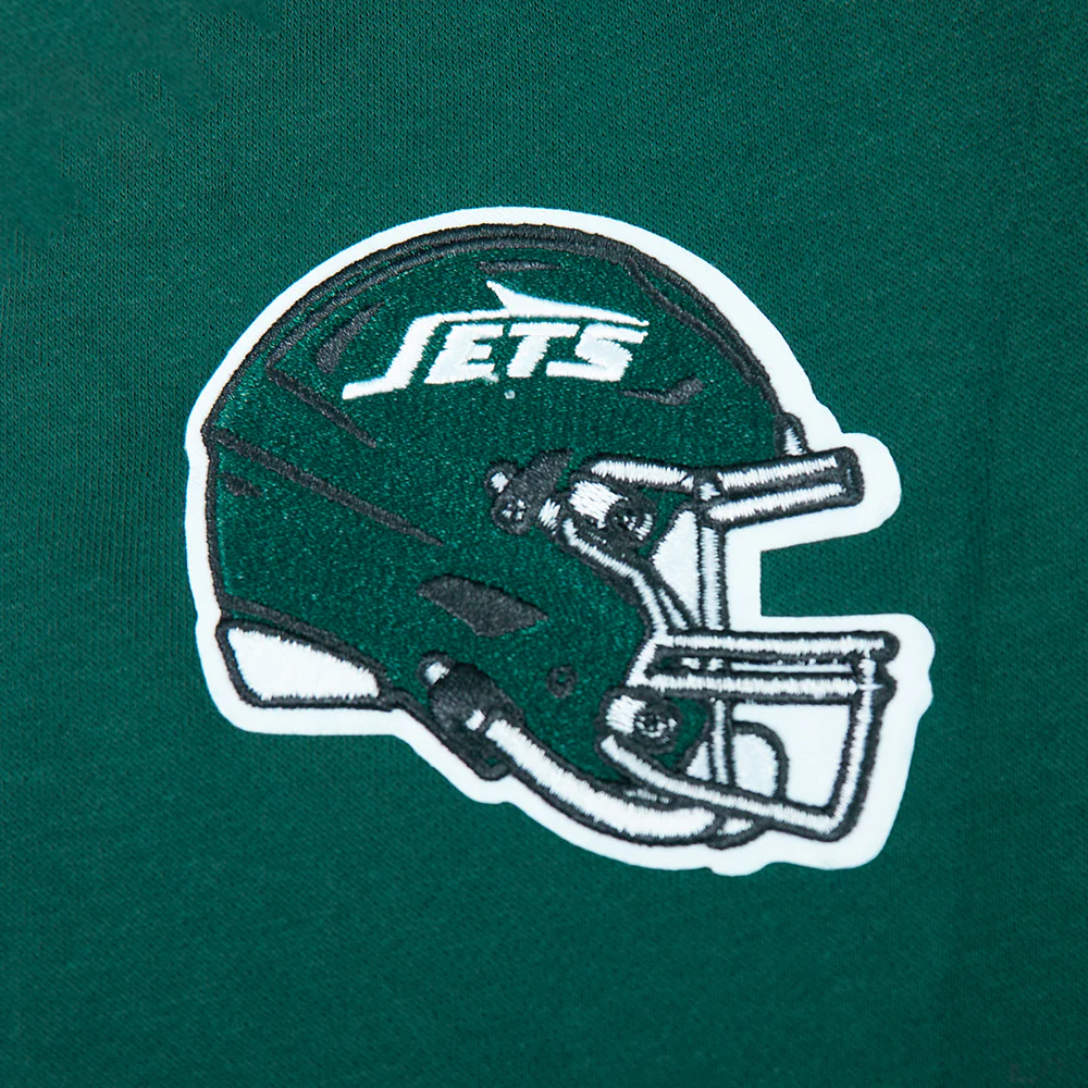 NFL NEW YORK JETS CLASSIC CHENILLE TODDLER BOY'S FLEECE PO HOODIE (FOREST GREEN) - Image 7