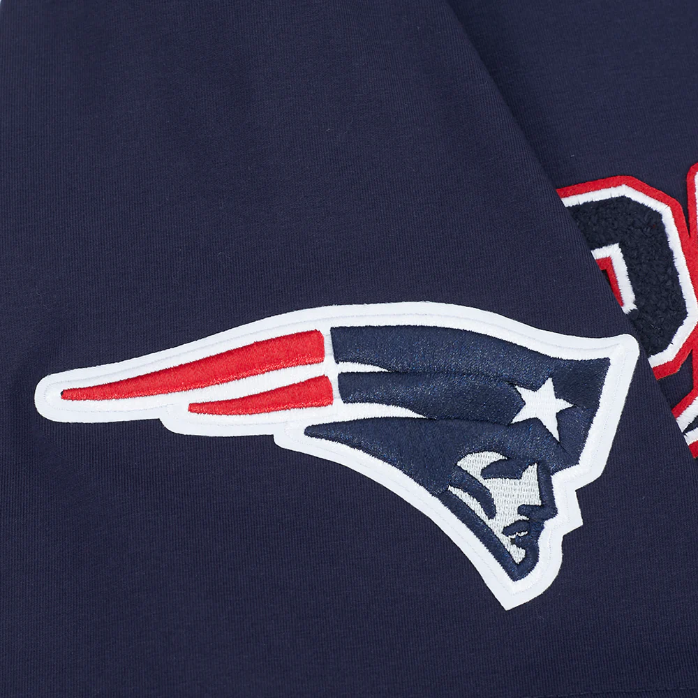 NFL NEW ENGLAND PATRIOTS CLASSIC CHENILLE MEN'S SJ TEE (NAVY) - Image 5