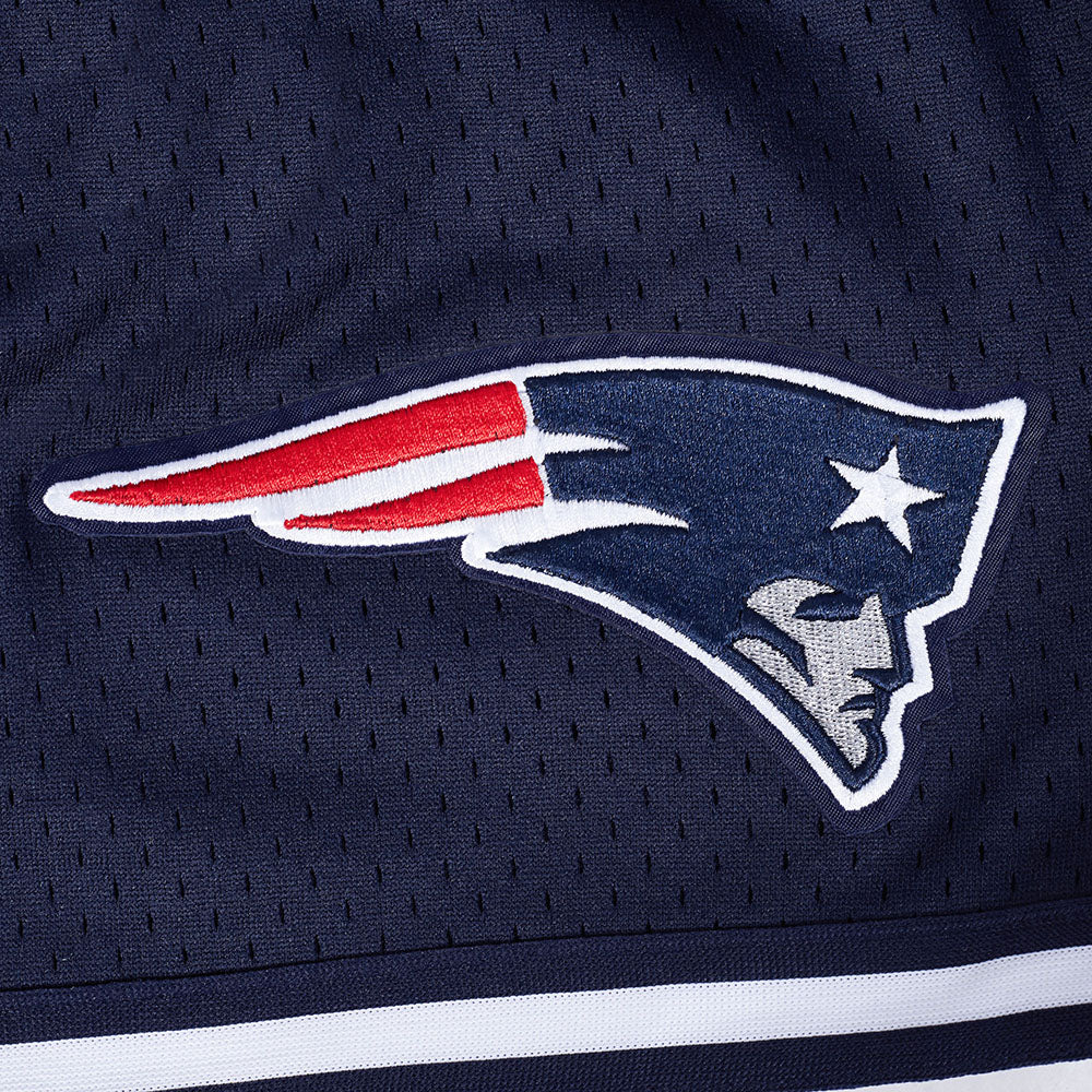 NFL NEW ENGLAND PATRIOTS MESH MEN'S SHORT (MIDNIGHT NAVY) - Image 9