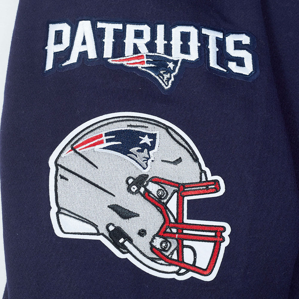 NFL NEW ENGLAND PATRIOTS MASHUP MEN'S RIB CREWNECK (MIDNIGHT NAVY/RED/MIDNIGHT NAVY) - Image 14