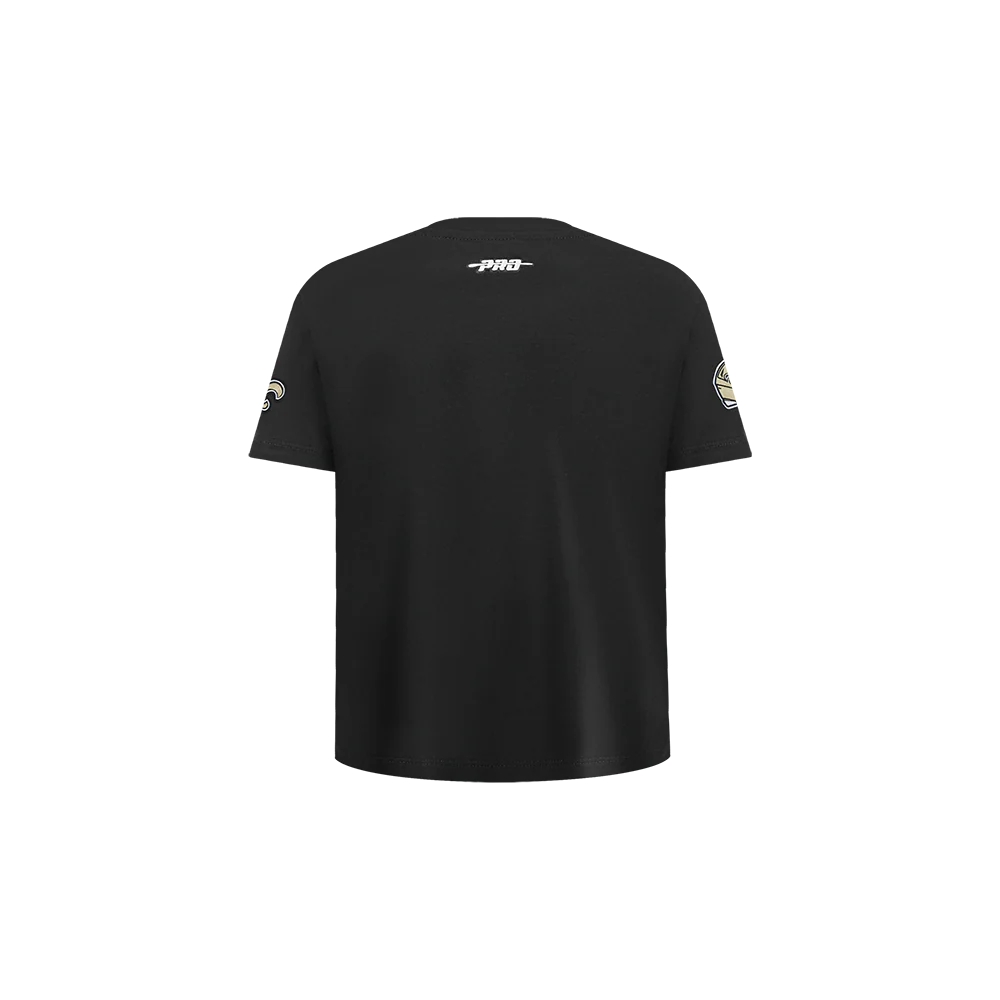 NFL NEW ORLEANS SAINTS CLASSIC TODDLER BOY'S SS TEE (BLACK) - Image 3