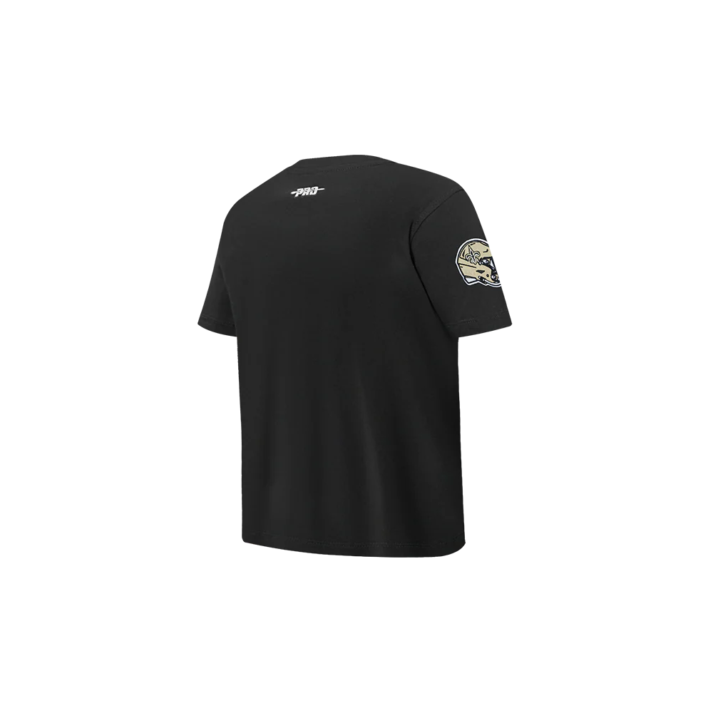 NFL NEW ORLEANS SAINTS CLASSIC TODDLER BOY'S SS TEE (BLACK) - Image 4