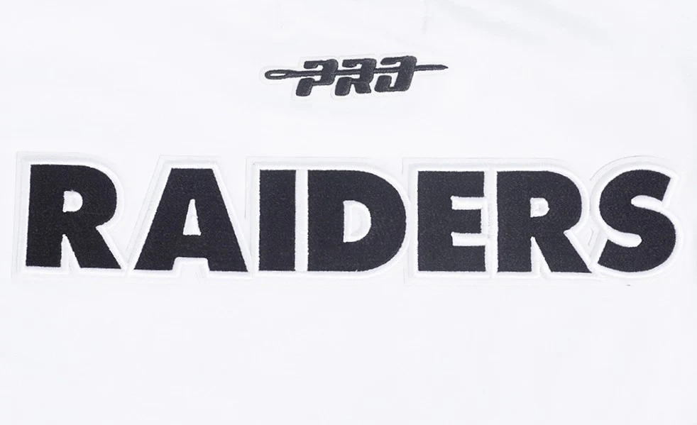 NFL LAS VEGAS RAIDERS CITY RANSOM MEN'S SINGLE JERSEY TEE (WHITE) - Image 8