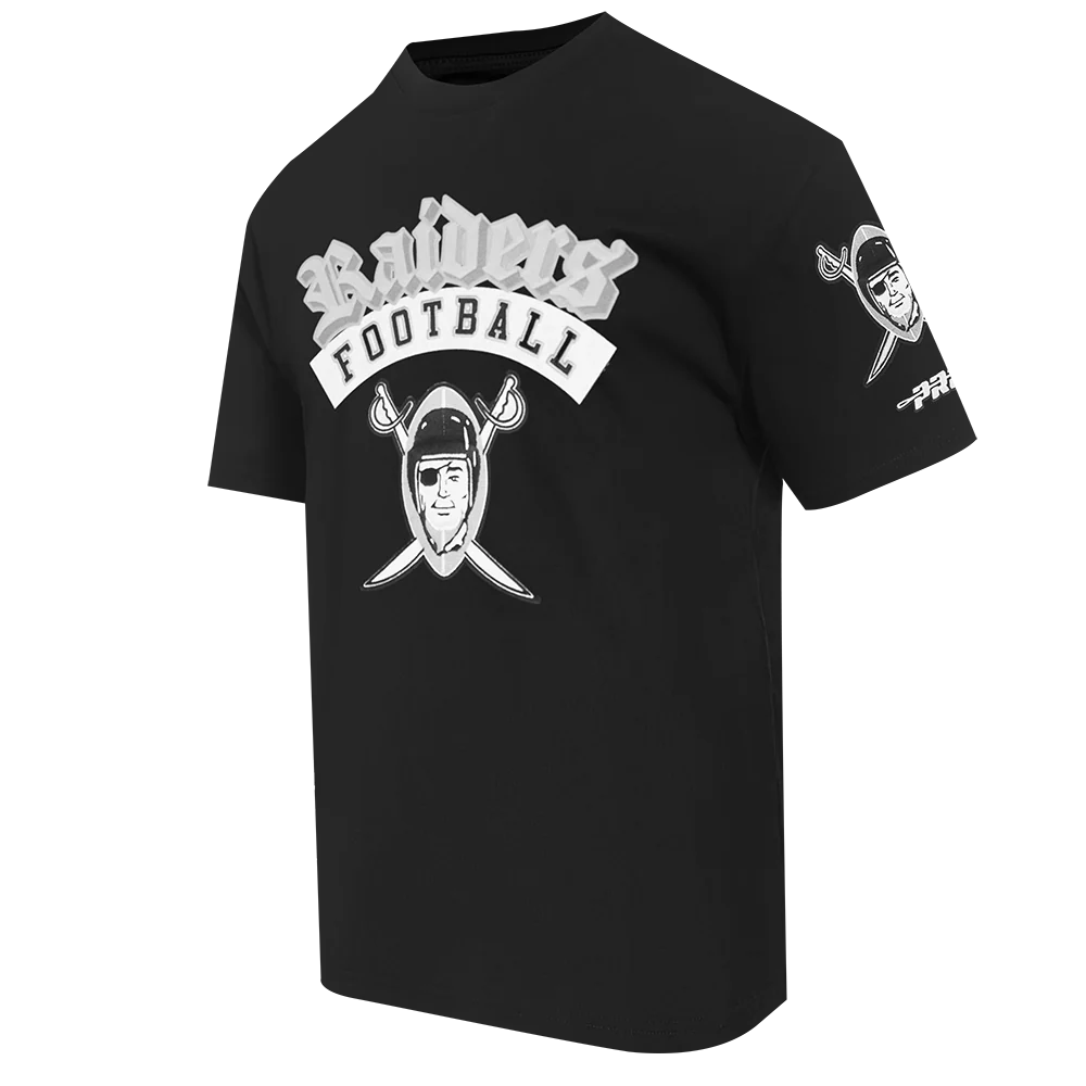 NFL LAS VEGAS RAIDERS BEST OF MEN'S DROP SHOULDER TEE (BLACK) - Image 6