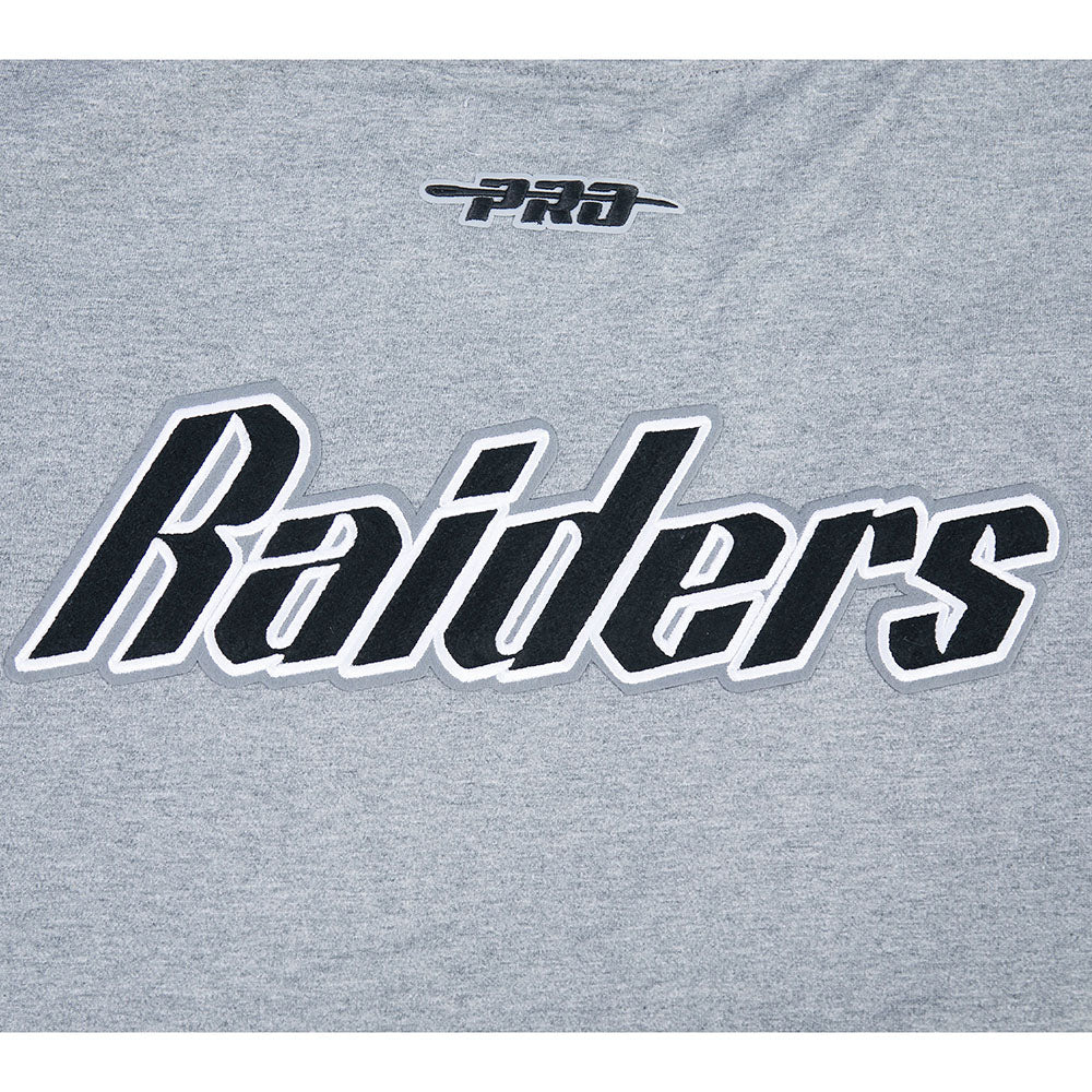 NFL LAS VEGAS RAIDERS BEST OF MEN'S CJ DROP SHOULDER TEE (DARK HEATHER GRAY) - Image 16