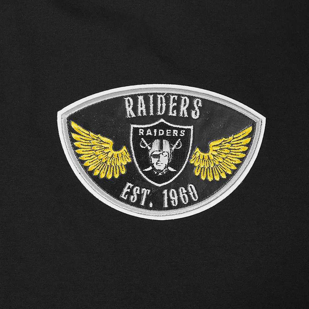 NFL LAS VEGAS RAIDERS BORN FOR SPORT MEN'S SJ TEE (BLACK) - Image 10