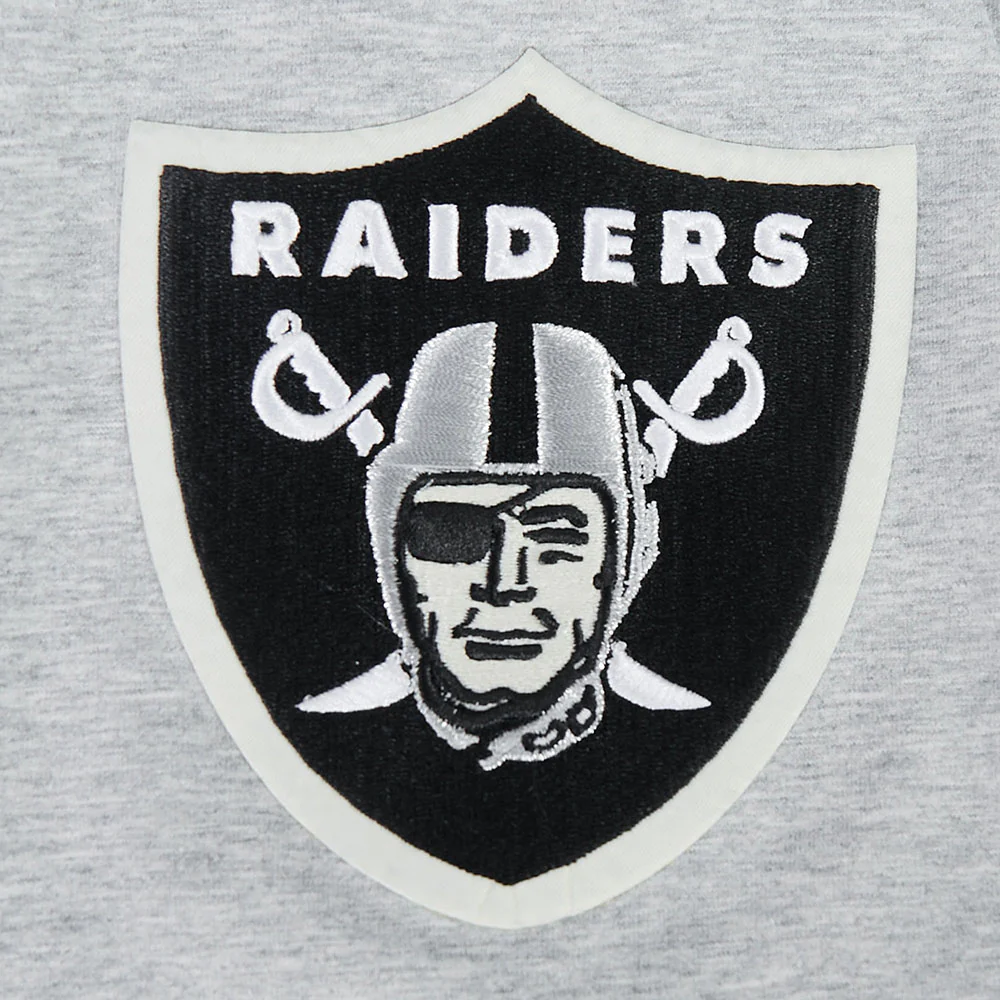 NFL LAS VEGAS RAIDERS MODERN ORIGINALS MEN'S SJ TEE (HEATHER GREY) - Image 8