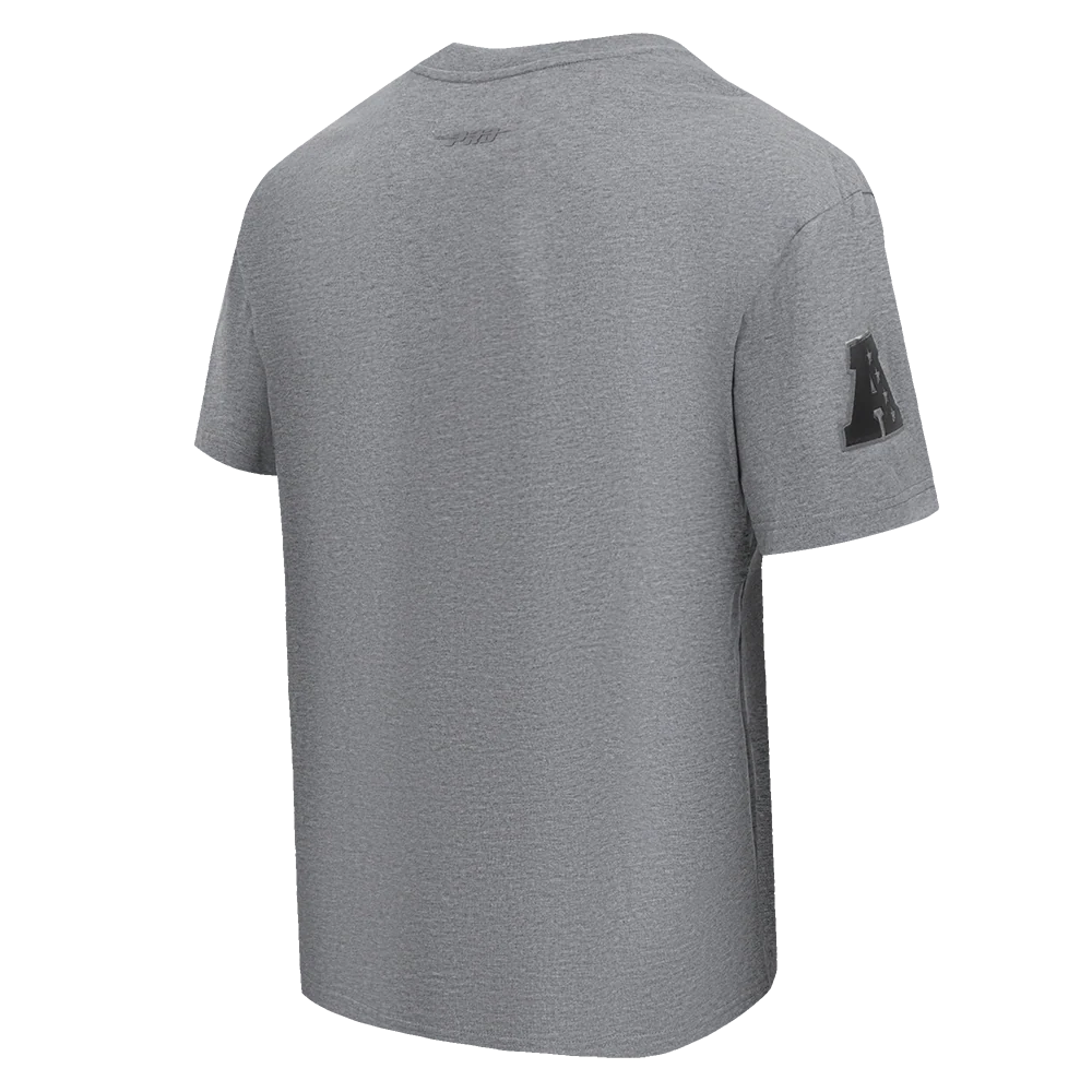 NFL LAS VEGAS RAIDERS NEUTRAL MEN'S DROP SHOULDER TEE (DARK HEATHER GRAY) - Image 3