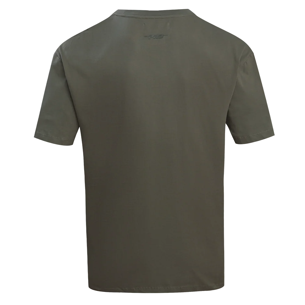 NFL LAS VEGAS RAIDERS NEUTRAL DROP SHOULDER MEN'S TEE (DARK TAUPE) - Image 4