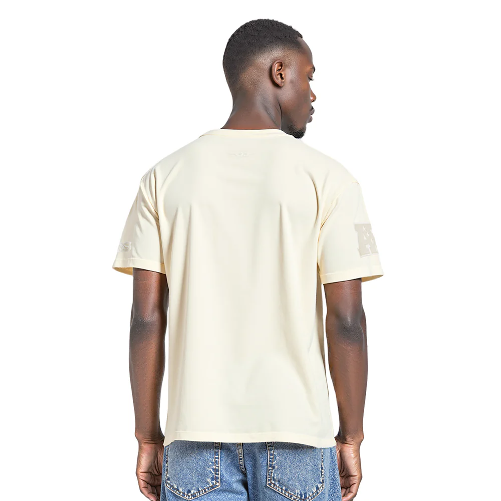NFL LAS VEGAS RAIDERS NEUTRAL DROP SHOULDER MEN'S TEE (EGGSHELL) - Image 10
