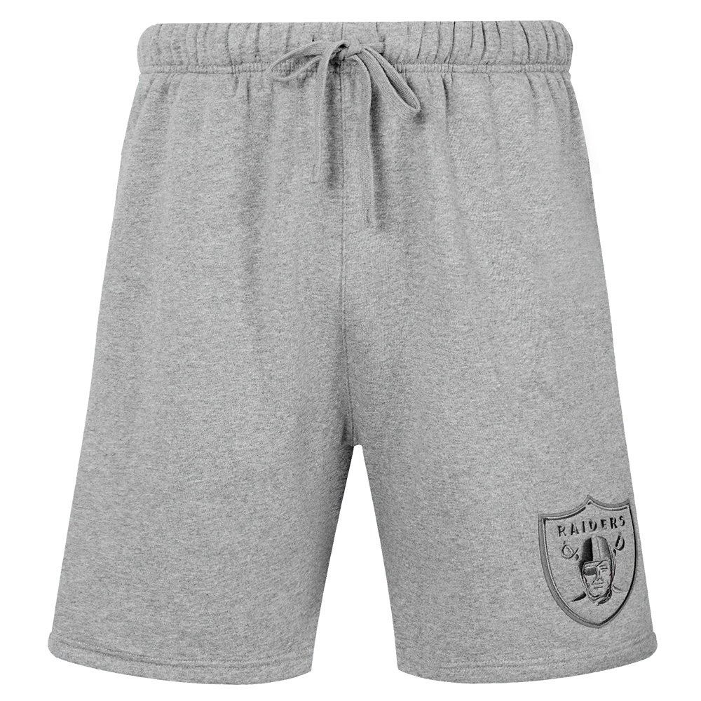 NFL LAS VEGAS RAIDERS NEUTRAL MEN'S SHORT (DARK HEATHER GRAY) - Image 2