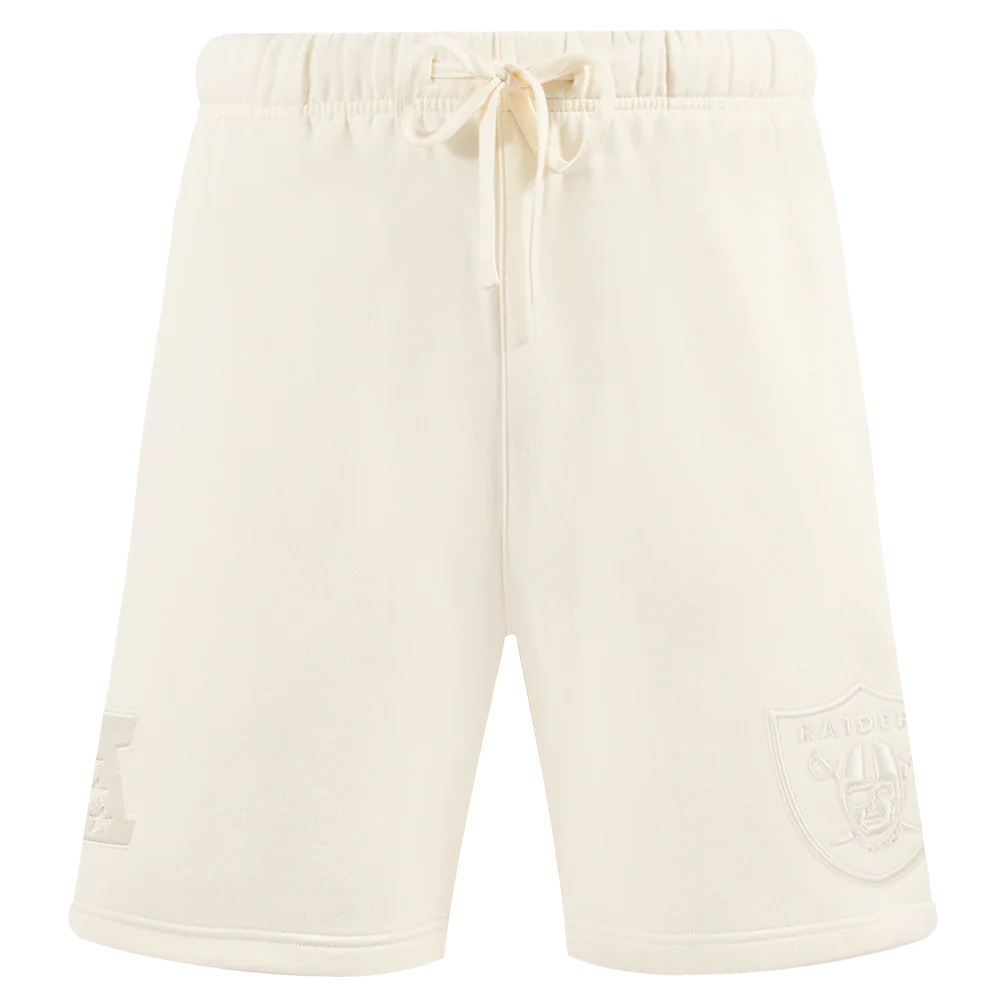 NFL LAS VEGAS RAIDERS NEUTRAL MEN'S SHORT (EGGSHELL) - Image 2